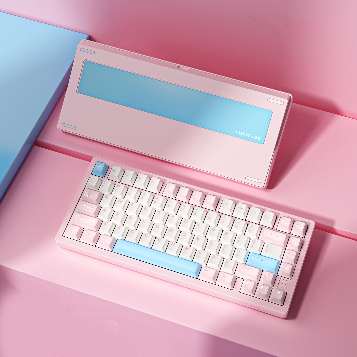 Furycube F75 Ultra Aluminum Wireless Mechanical Keyboard