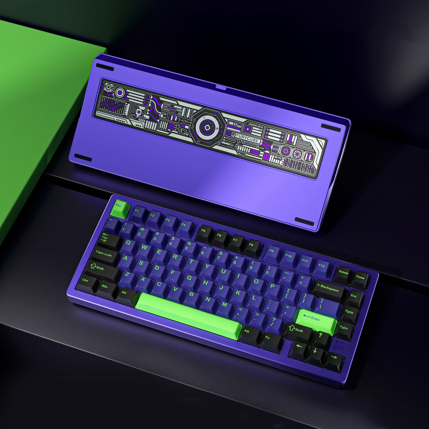 Furycube F75 Ultra Aluminum Wireless Mechanical Keyboard