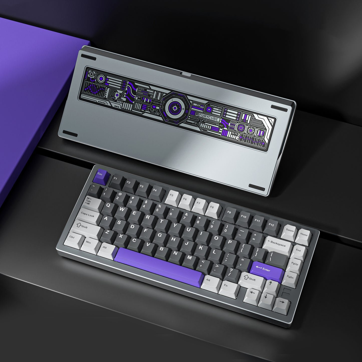 Furycube F75 Ultra Aluminum Wireless Mechanical Keyboard