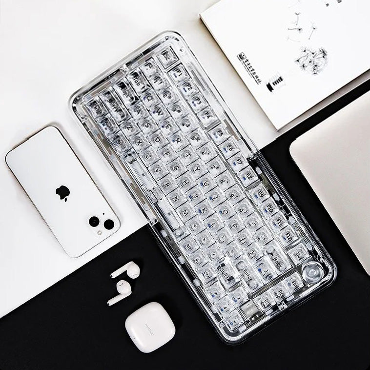 ColorReco F81/F81 Pro Transparent Mechanical Keyboard