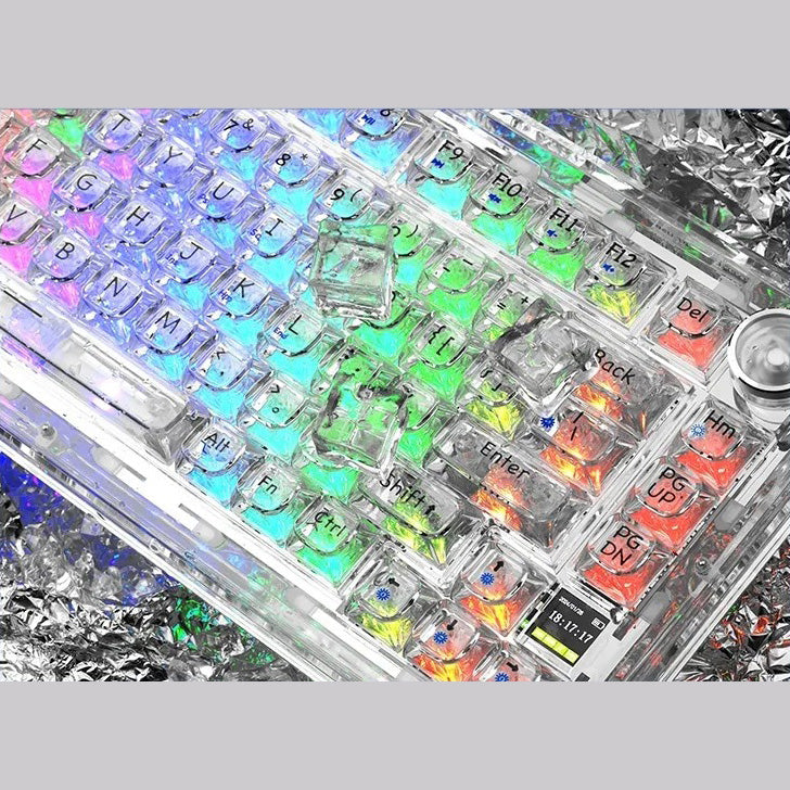 ColorReco F81/F81 Pro Transparent Mechanical Keyboard