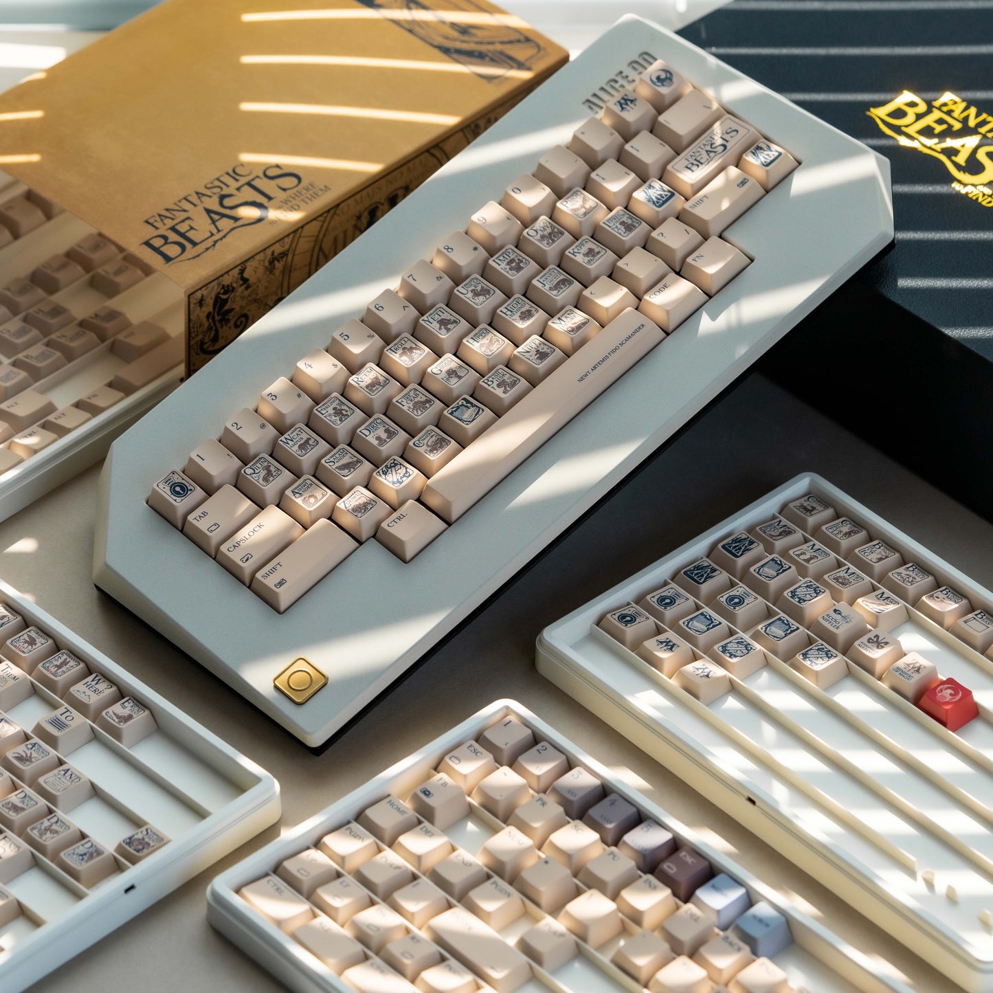 Fantastic Beasts Keycap Set, Cherry Profile, Dye Sub PBT