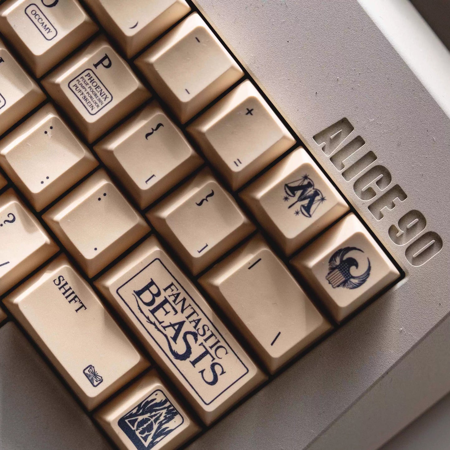 Fantastic Beasts Keycap Set, Cherry Profile, Dye Sub PBT