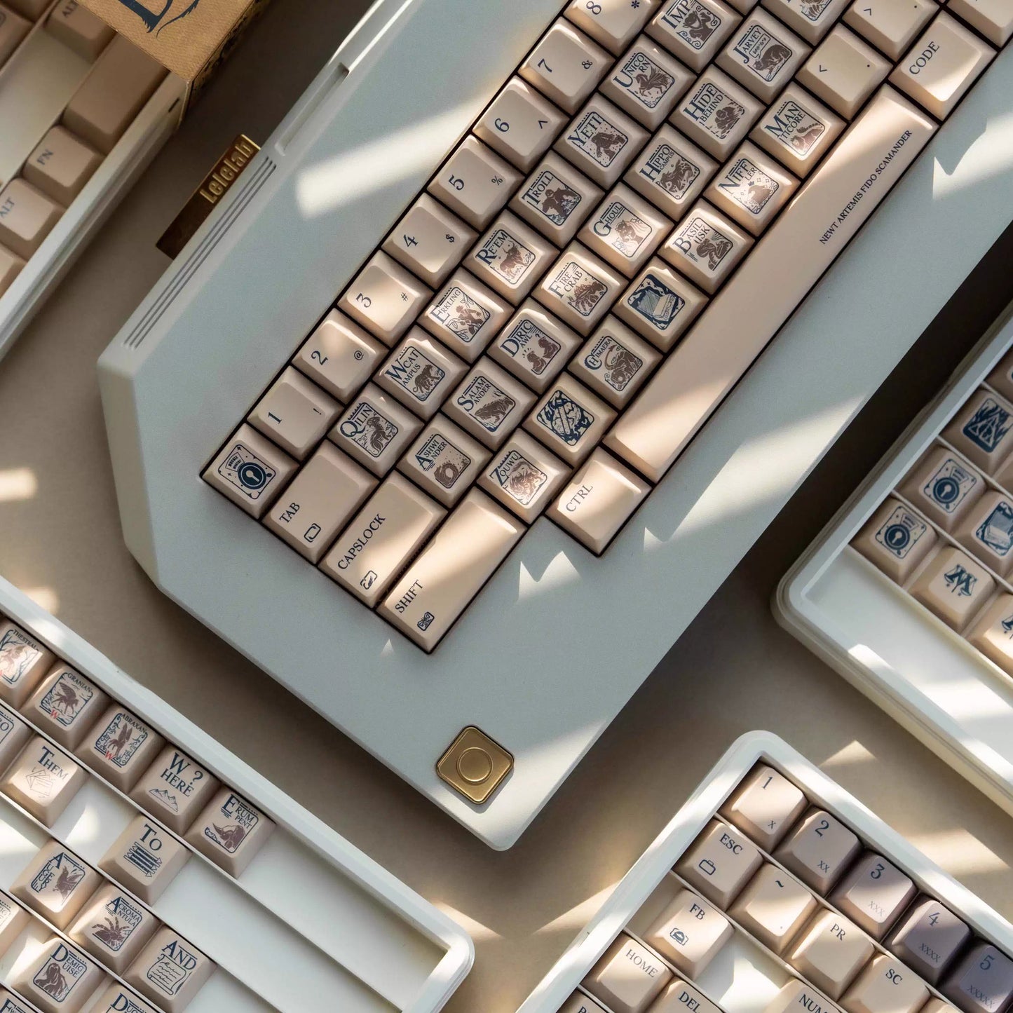 Fantastic Beasts Keycap Set, Cherry Profile, Dye Sub PBT
