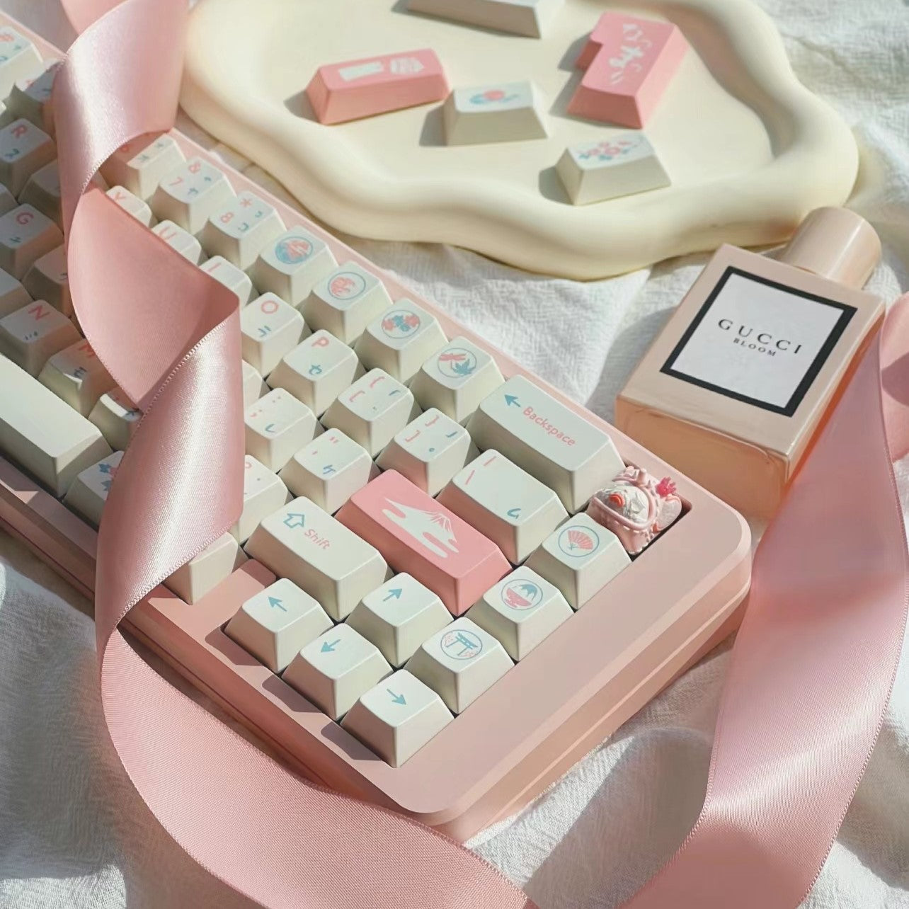 KeyByeLab Summer Festival Keycap Set, Cherry Profile, Dye Sub PBT Key Cap