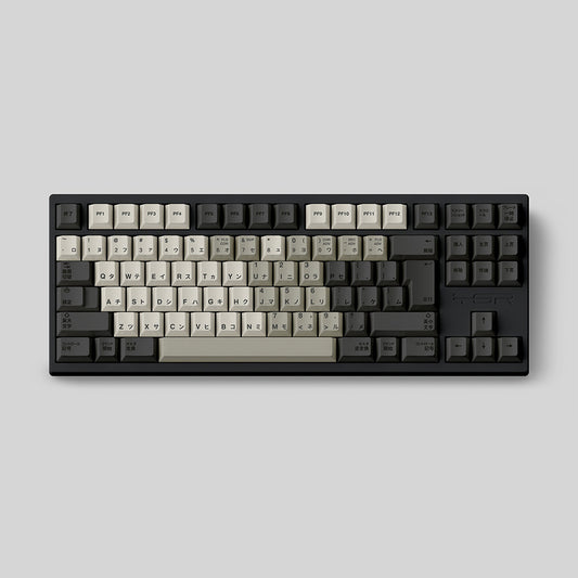 FBB FK201 Retro Japanese Keycap Set, Cherry Profile, Dye Sub PBT