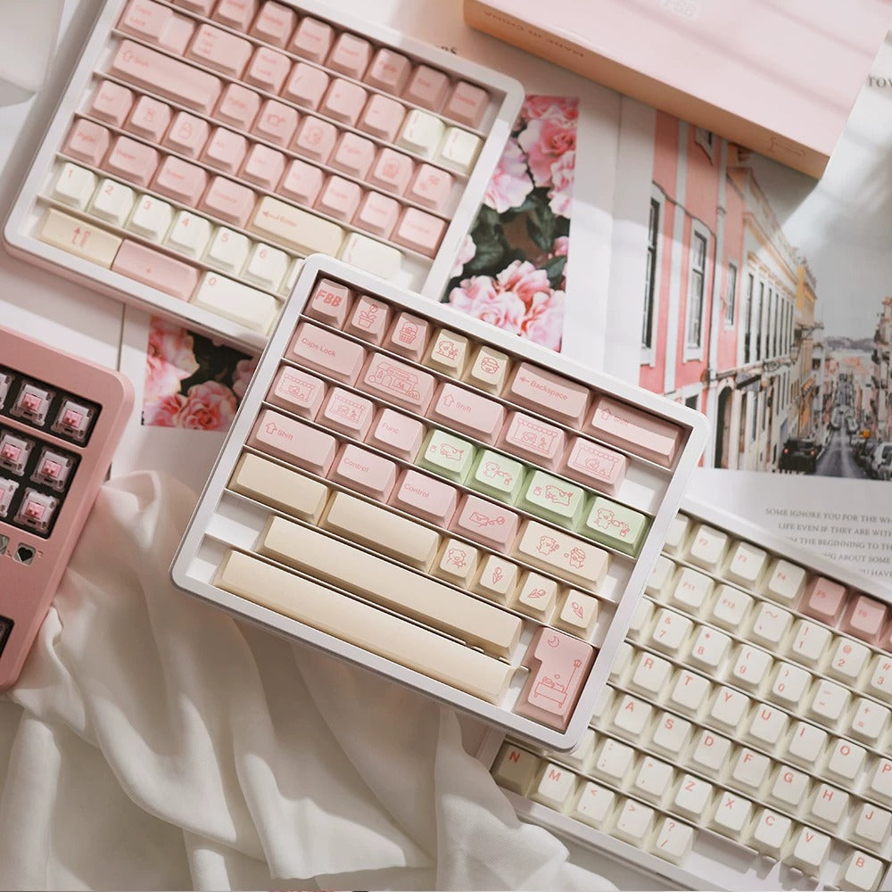 FBB Flower Shop Keycap Set, Cherry Profile, Dye Sub PBT