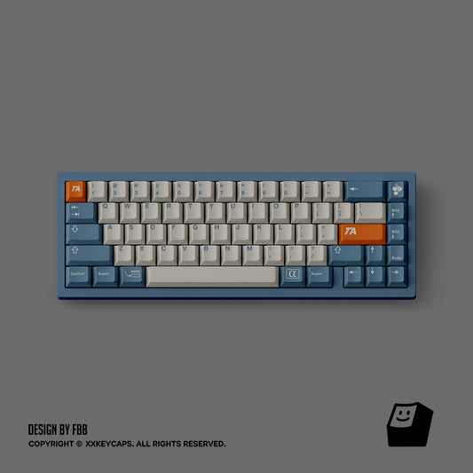 FBB TA Keycap Set, Cherry Profile, Dye Sub PBT