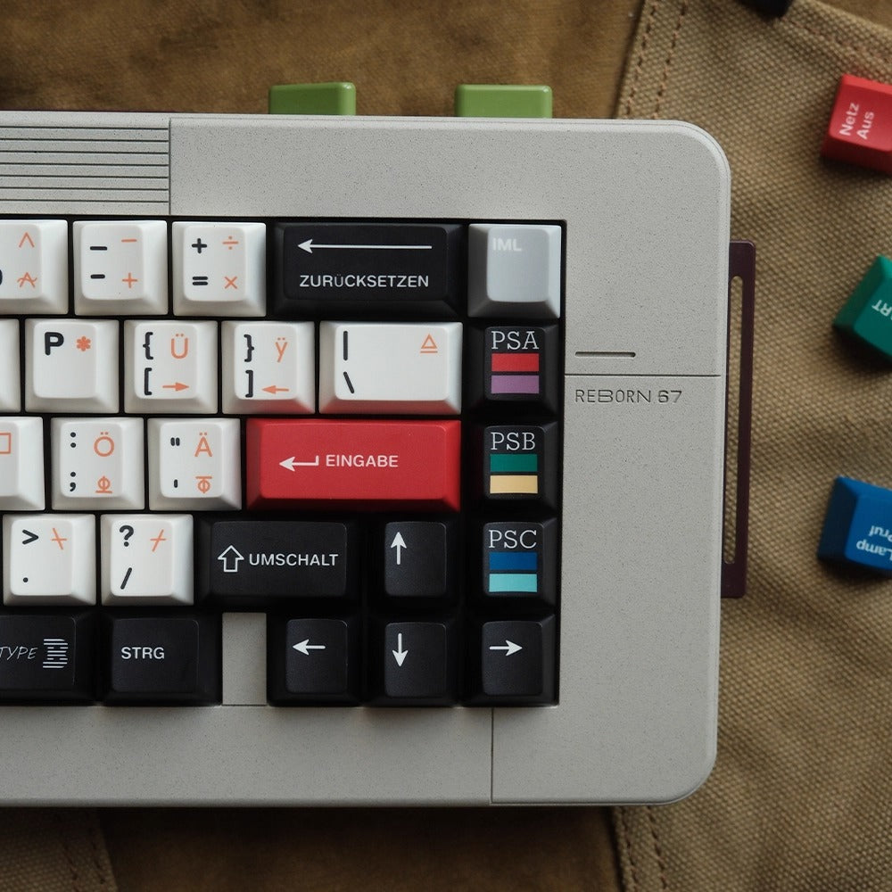 FBB Type B 9009 Keycap Set, Cherry Profile, Dye Sub PBT