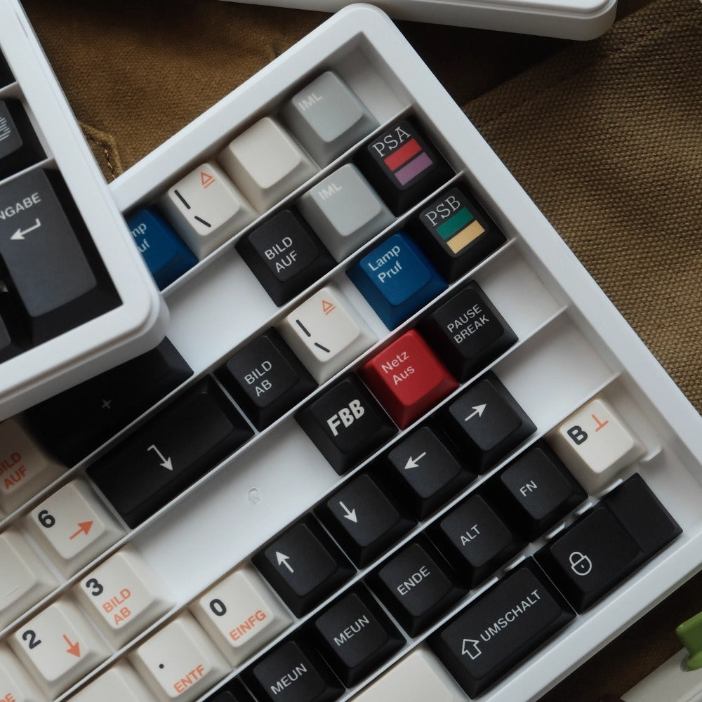 FBB Type B 9009 Keycap Set, Cherry Profile, Dye Sub PBT