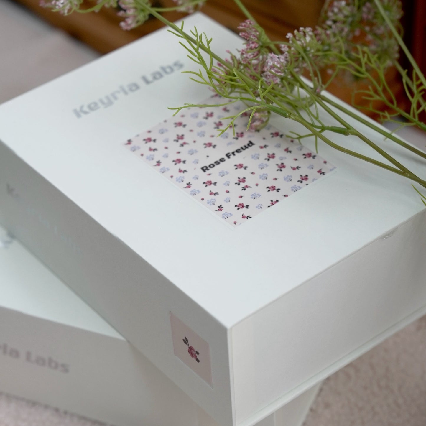 Keyria Labs Flower Garden Keycap Set, Cherry Profile, Dye Sub PBT Cute Key Cap