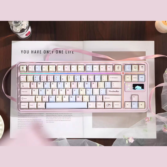 Fmate80 TKL Mechanical Keyboard Barebone with Screen