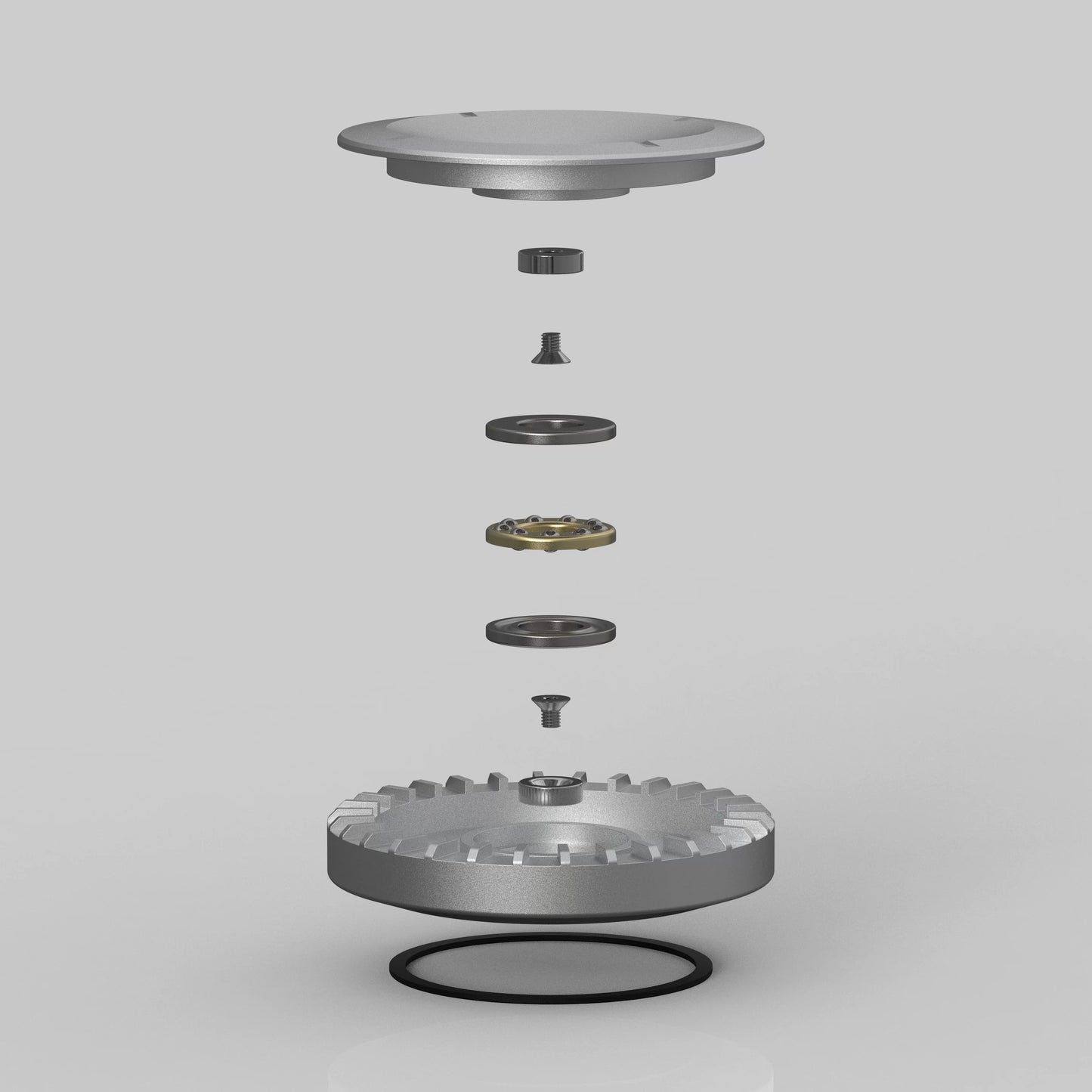 GDK Lab Anodized CNC Aluminum Screw Tray