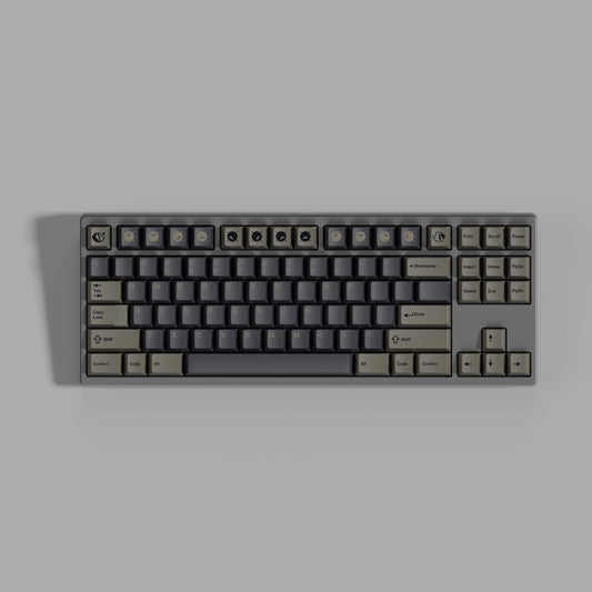 GMK Boulder Keycap Set, Cherry Profile, Dye Sub PBT Key Cap