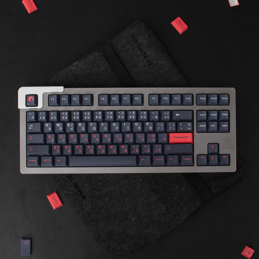 GMK Bushido Keycap Set, Cherry Profile, PBT Dye Sub Key Cap
