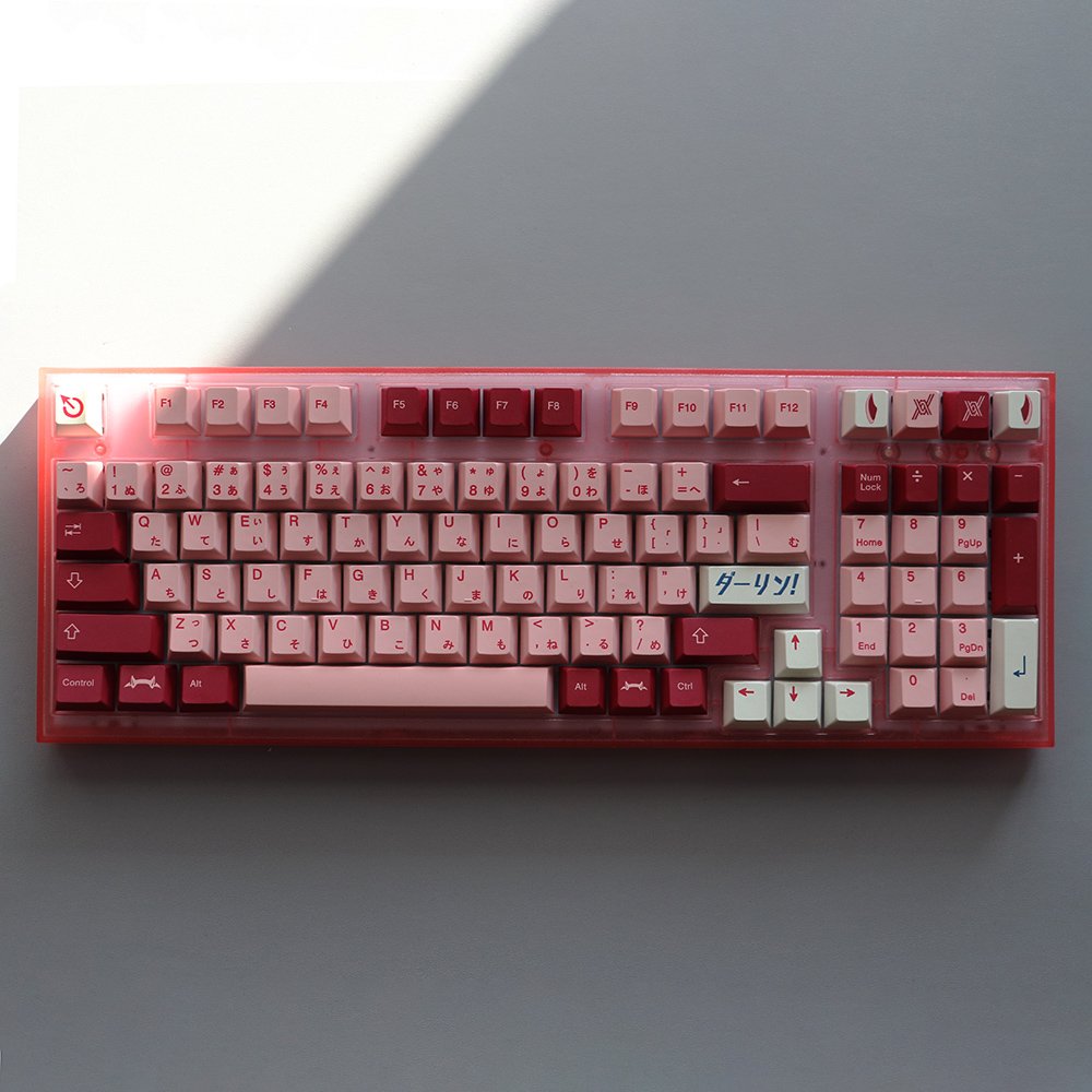 GMK Darling Keycap Set, Cherry Profile, PBT Dye Sub Key Cap