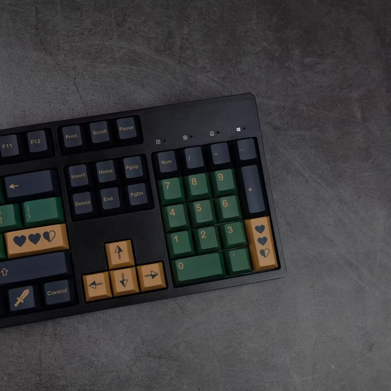 GMK Hero Keycap Set, Cherry Profile, Dye Sub PBT