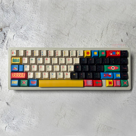 GMK Motif Keycap Set, Cherry Profile, Dye Sub PBT Key Cap