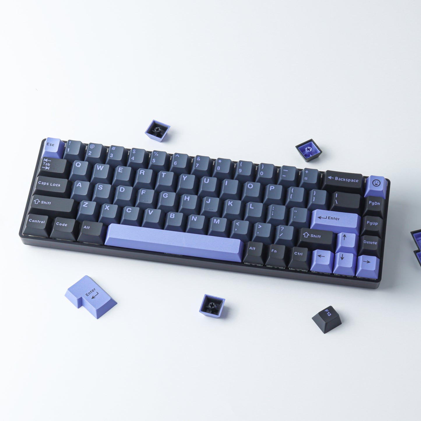 GMK Nightshade Keycap Set, Cherry Profile, Double Shot ABS Key Cap