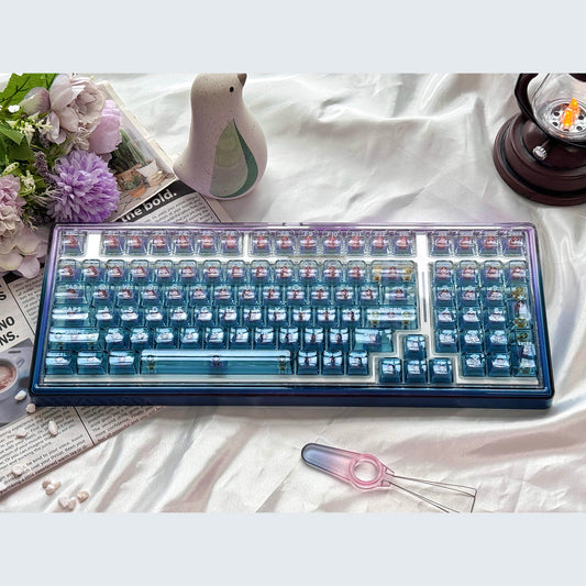 Ainbell Base99 (Gradient Ocean) Cute Custom Design Keyboard