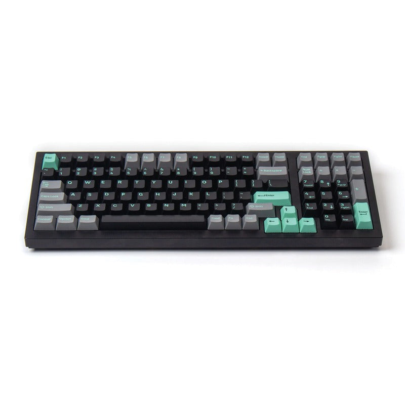 Keychron Hacker Mint Keycap Set, Cherry Profile, Double Shot PBT Key Cap