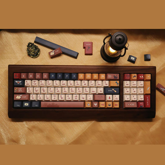 Harry Potter Retro Cute Keycap Set, Cherry Profile, Dye Sub PBT Key Cap