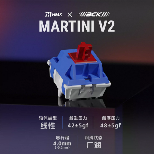BCK x HMX Martini V2 Switches