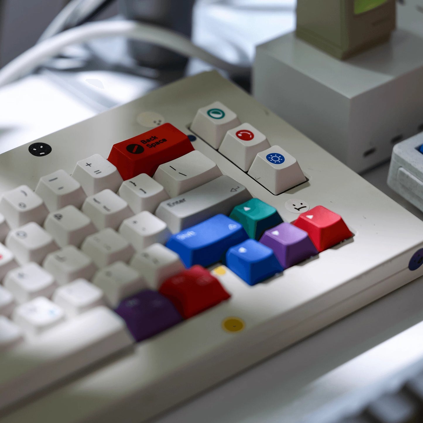 ZenithKey IBM 5160 R2 Keycap Set, Cherry Profile, Dye Sub PBT Key Cap