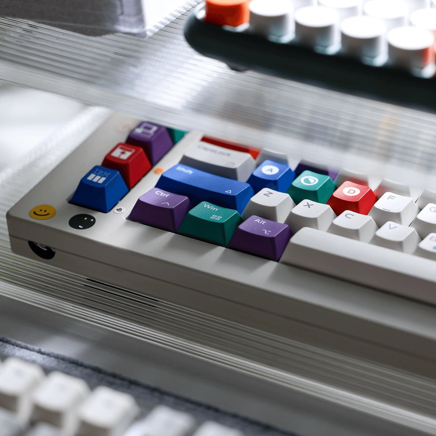 ZenithKey IBM 5160 R2 Keycap Set, Cherry Profile, Dye Sub PBT Key Cap