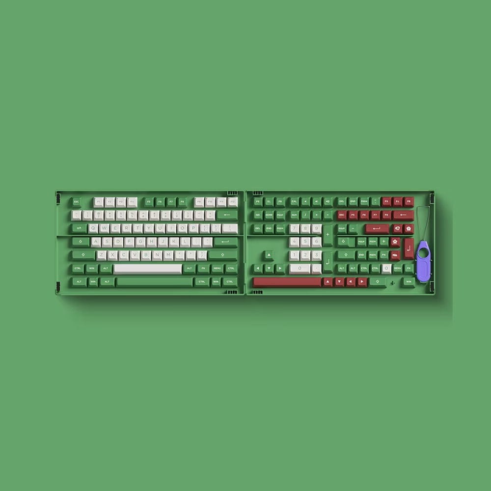AKKO 9009 Series Keycap Set (10 Colors), ASA Profile, Double Shot PBT Key Cap