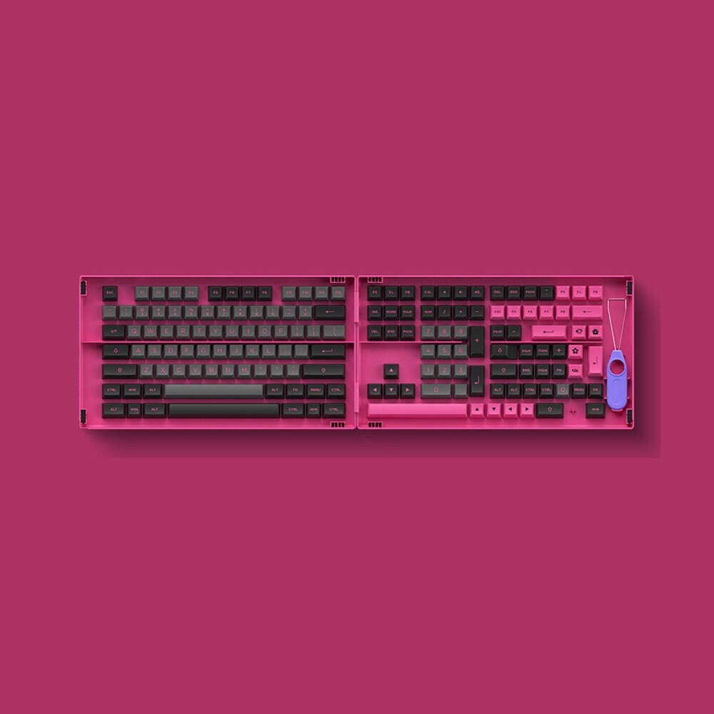 AKKO 9009 Series Keycap Set (10 Colors), ASA Profile, Double Shot PBT Key Cap