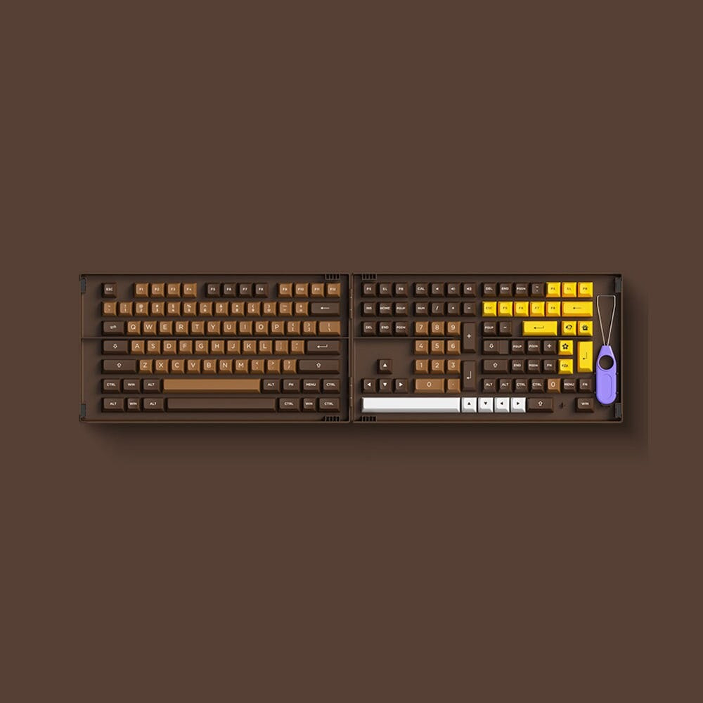 AKKO 9009 Series Keycap Set (10 Colors), ASA Profile, Double Shot PBT Key Cap