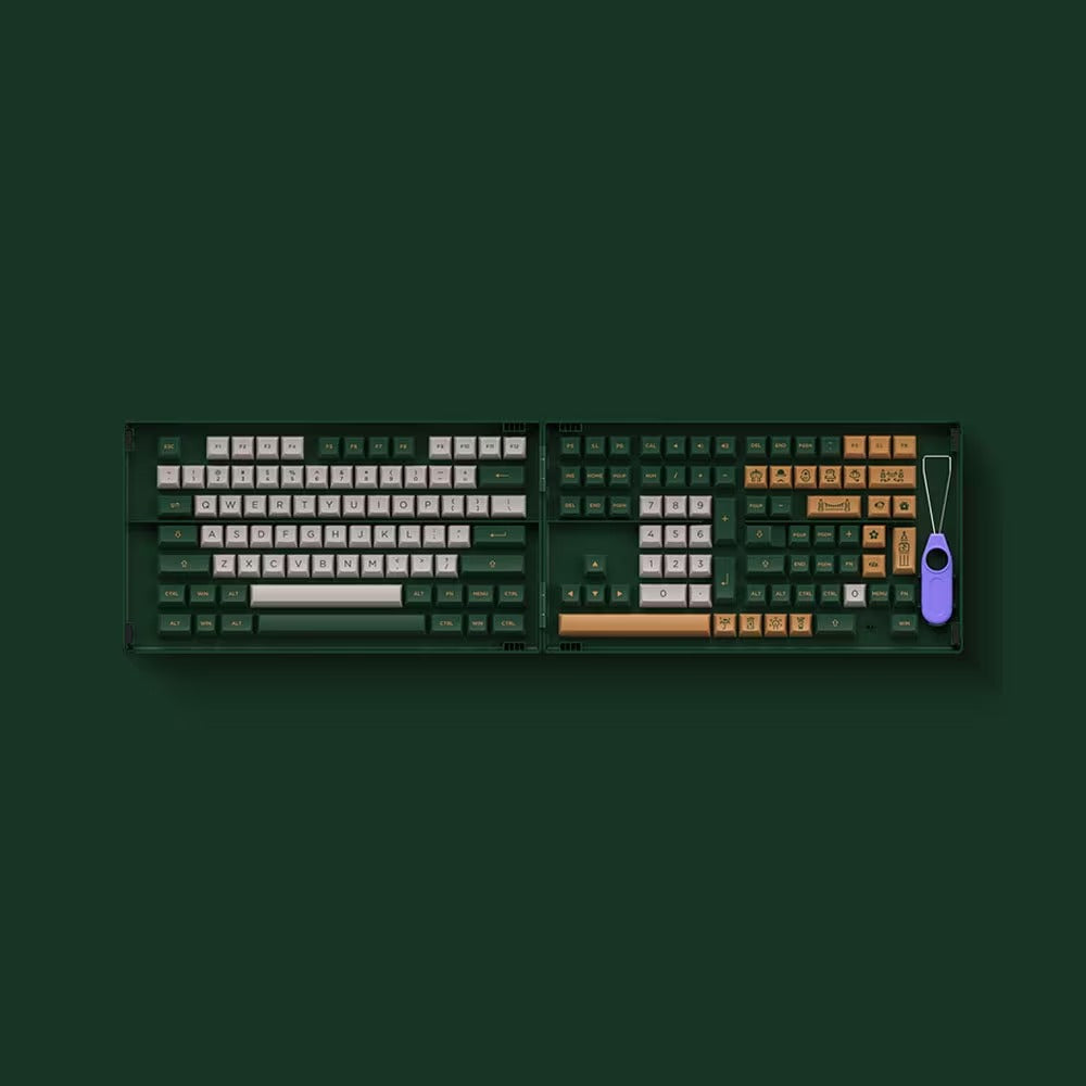 AKKO 9009 Series Keycap Set (10 Colors), ASA Profile, Double Shot PBT Key Cap