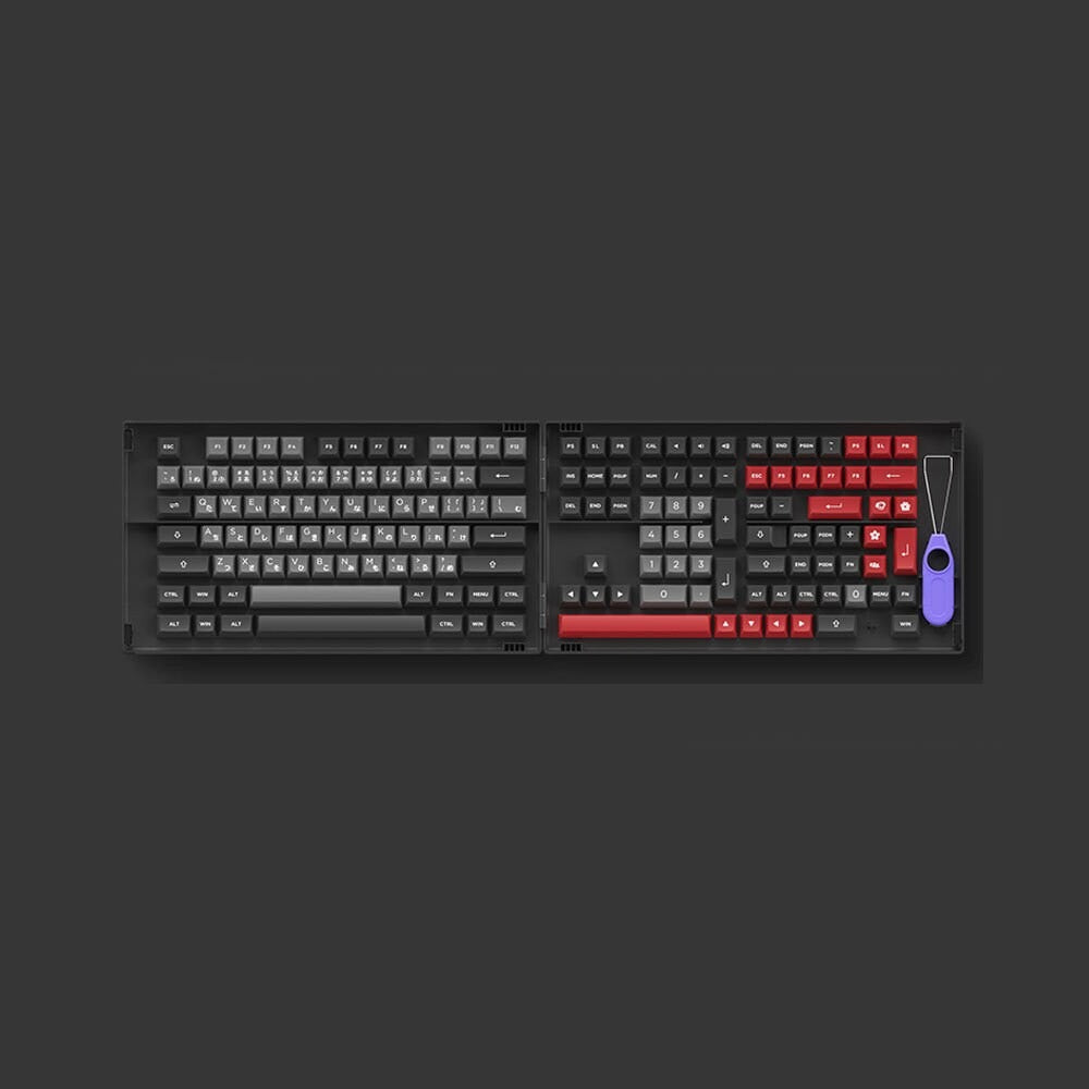 AKKO 9009 Series Keycap Set (10 Colors), ASA Profile, Double Shot PBT Key Cap