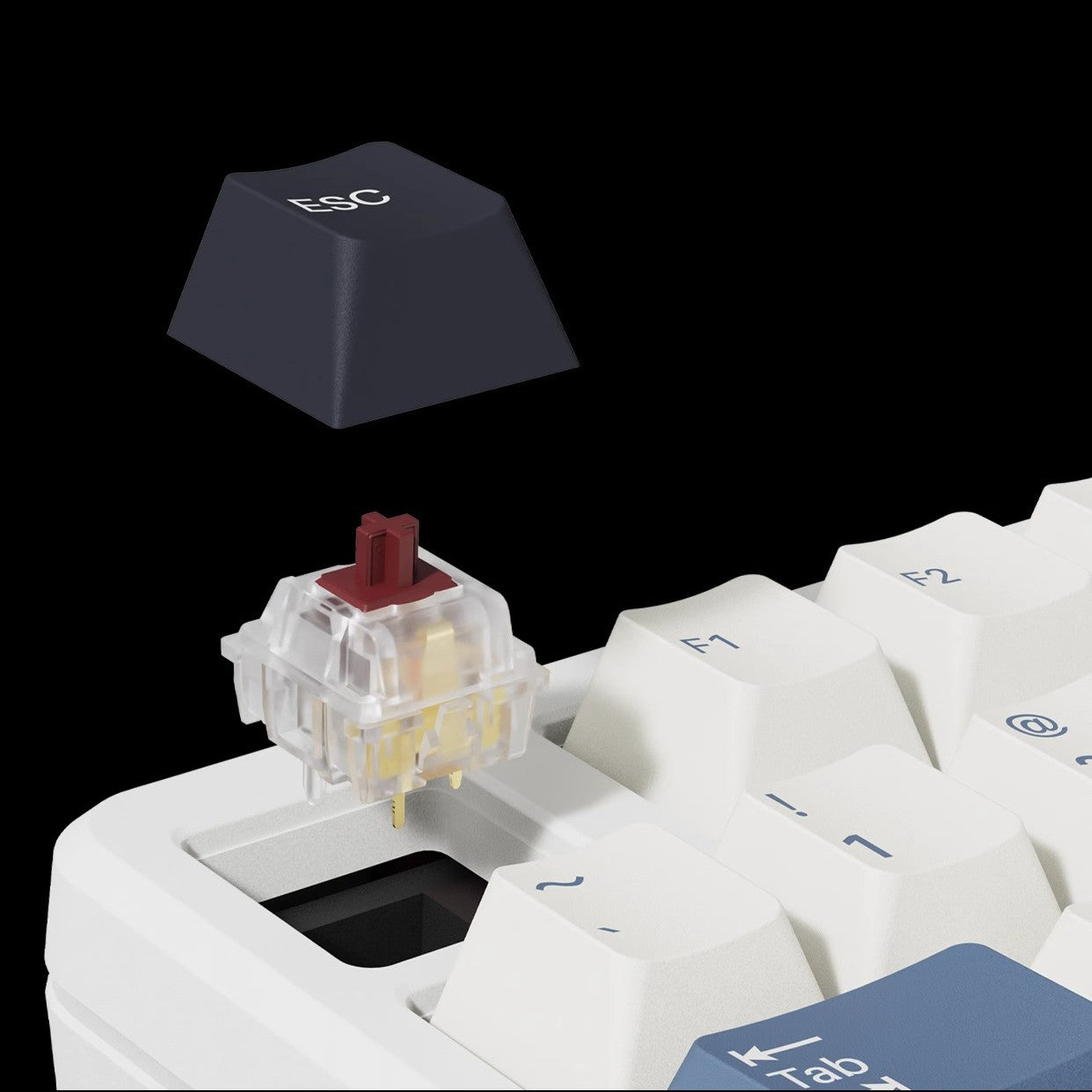 Keyverse Infi75 Mechanical Keyboard with Knob & LED Screen