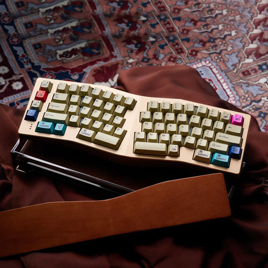 JKDK x Shipkie Sand Keycap Set, Cherry Profile, PBT Dye Sub Key Cap