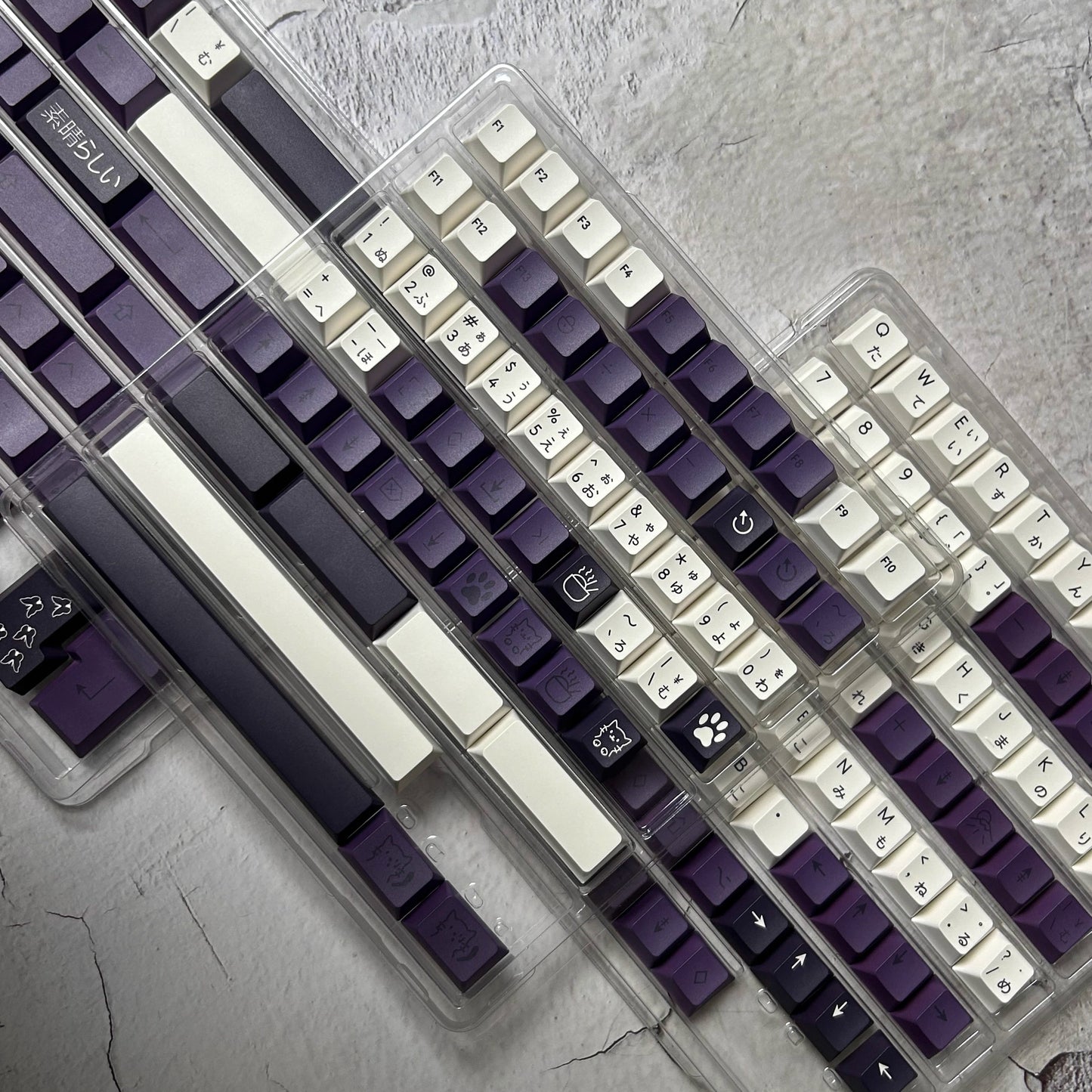 KBD Subarashi Keycap Set, Cherry Profile, Dye Sub PBT Key Cap