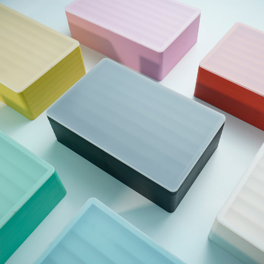 Keycap Stackable Box Storage - 3 piece pack