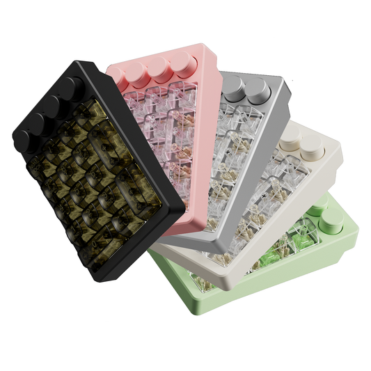 MMD KM21 Pro Wireless 17 Keys + 4 Knobs Macropad