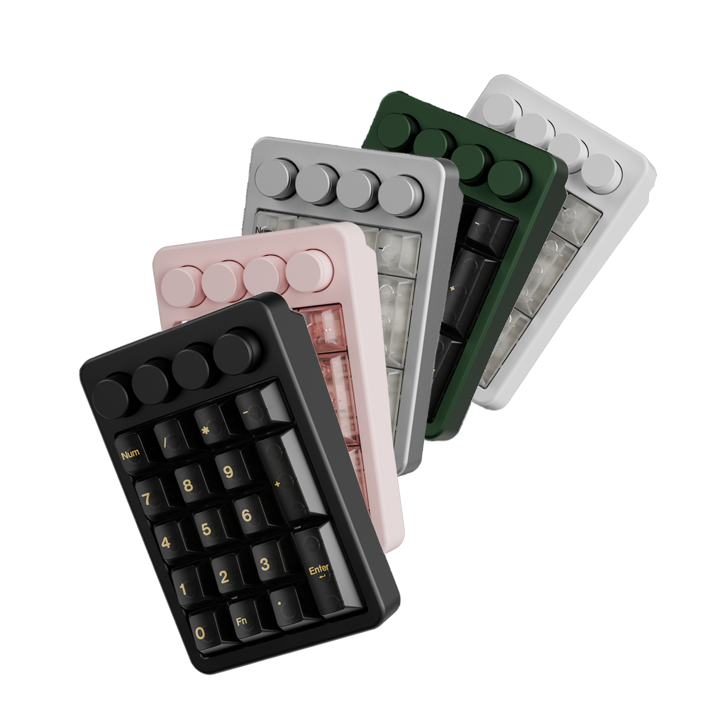 MMD KM21 Ultra Wireless 17 Keys + 4 Knobs Macropad – Nouvolo