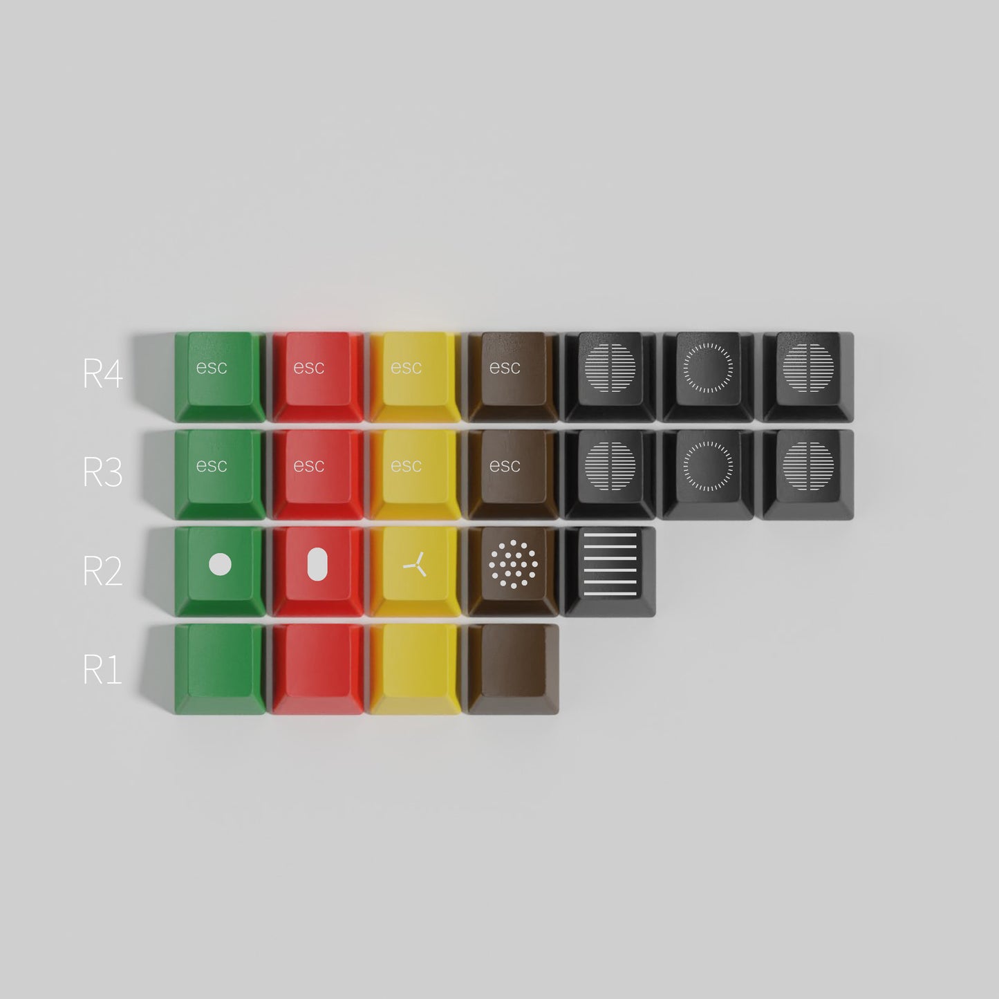 Less But Better Keycap Set, Cherry Profile, Dye Sub PBT Key Cap