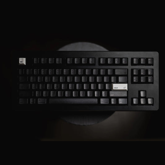 Lelelab Munich Dark Keycap Set, Cherry Profile, Dye Sub PBT