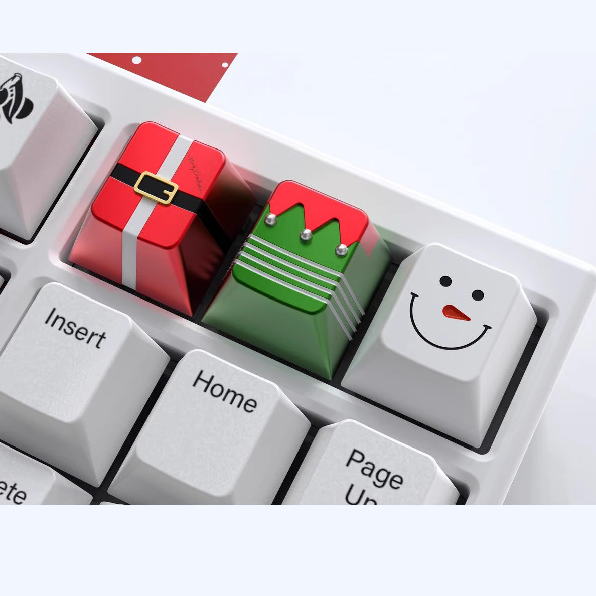 Luminkey Christmas Artisan Metal Keycap
