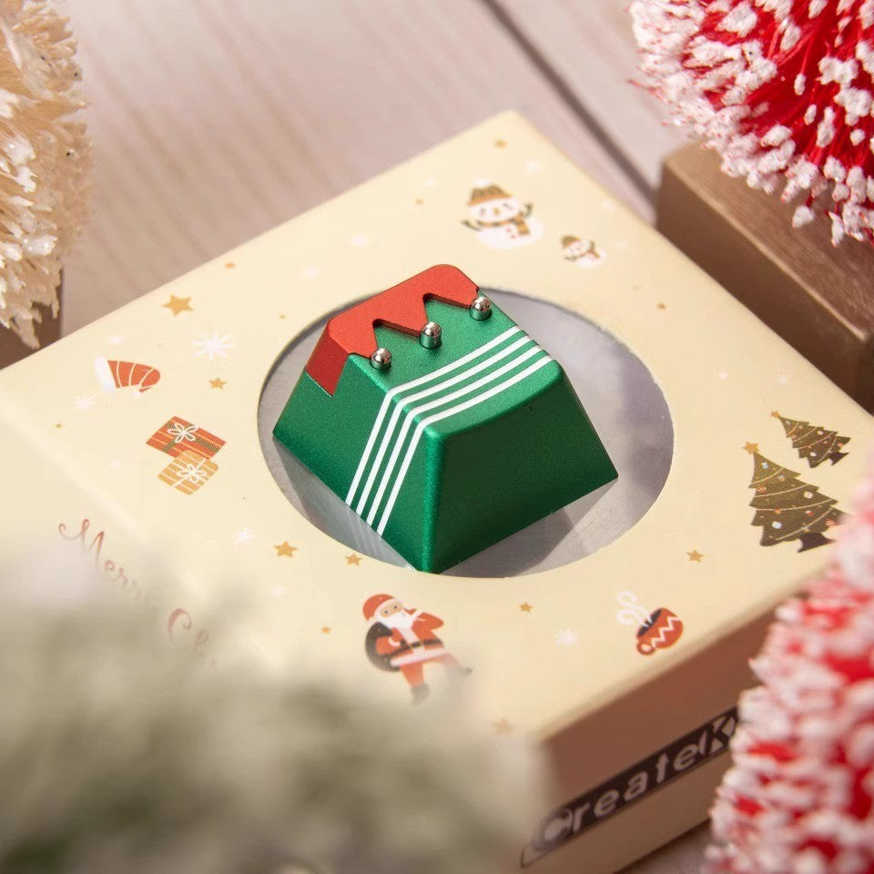 Luminkey Christmas Artisan Metal Keycap