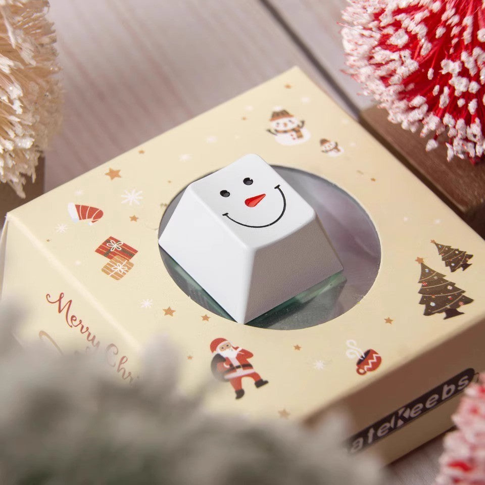Luminkey Christmas Artisan Metal Keycap