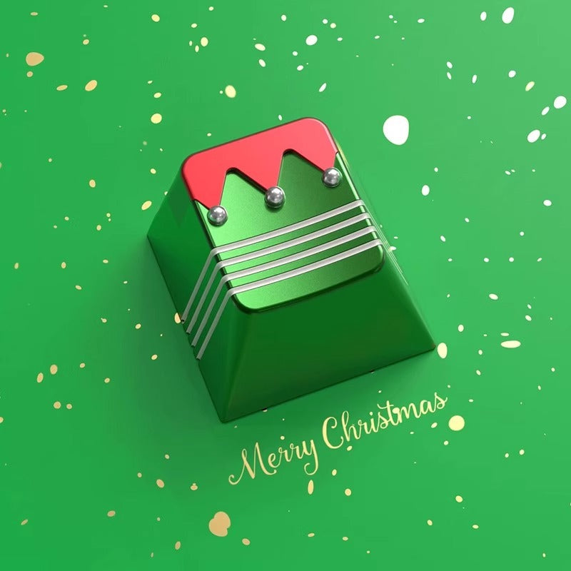 Luminkey Christmas Artisan Metal Keycap