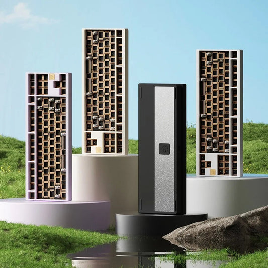 Weikav Lucky80 Aluminum QMK Mechanical Keyboard Barebone