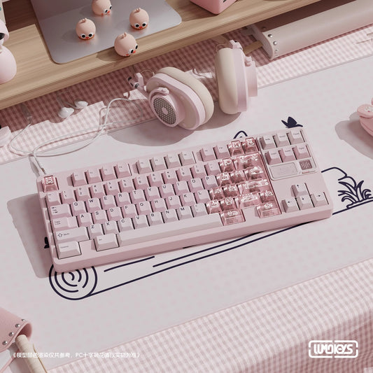 Lumokeys Lumo Cat Keycap Set, Cherry Profile, Dye Sub PBT