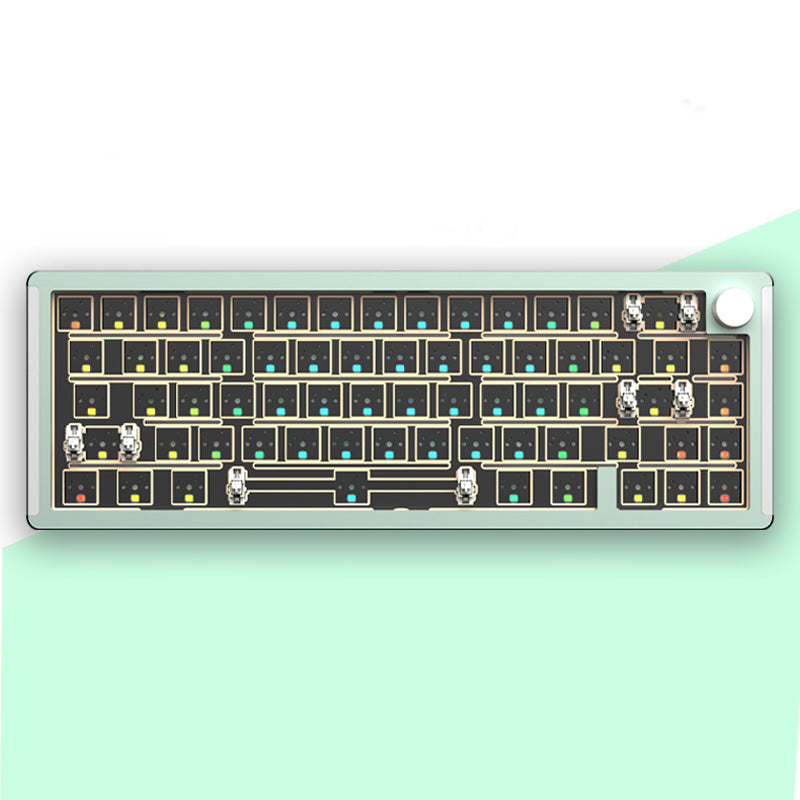 Monka 6067 65% Gasket Aluminum Mechanical Keyboard barebone