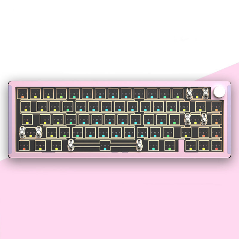 Monka 6067 65% Gasket Aluminum Mechanical Keyboard barebone